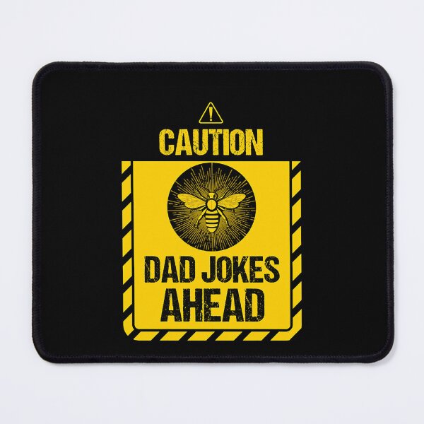 Item preview, Caution Dad Jokes Ahead  designed and sold by OptimumPins.