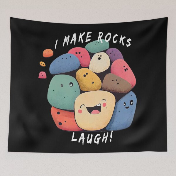 Item preview, I make rocks laugh! designed and sold by MLArtifex.