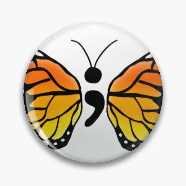 Item preview, Semicolon Butterfly designed and sold by jordan607.