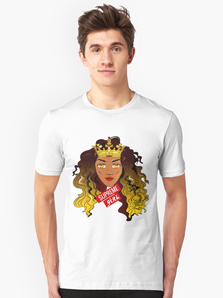t shirt supreme fille