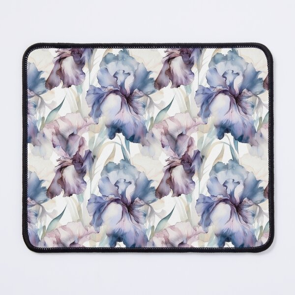 Item preview, Watercolour Iris Floral Pattern designed and sold by sandy3105.