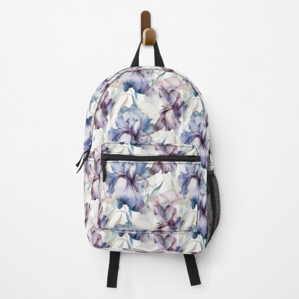 Item preview, Watercolour Iris Floral Pattern designed and sold by sandy3105.