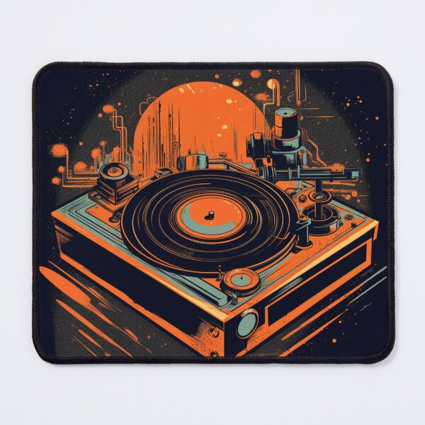 Item preview, VINTAGE TURNTABLE MUSIC designed and sold by Anki-ConceptArt.