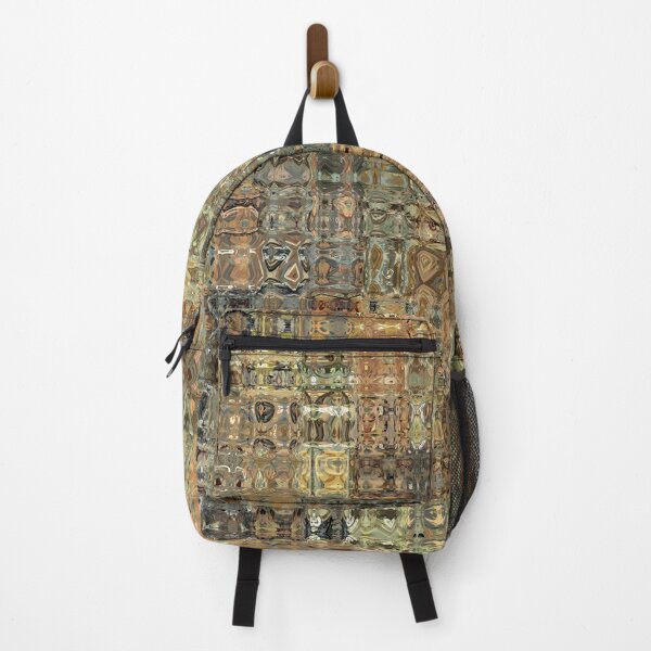 Item preview, Artistic and Creative Abstract Square and Tile Intricate Design Pattern in Browns designed and sold by Trevor Hirst.