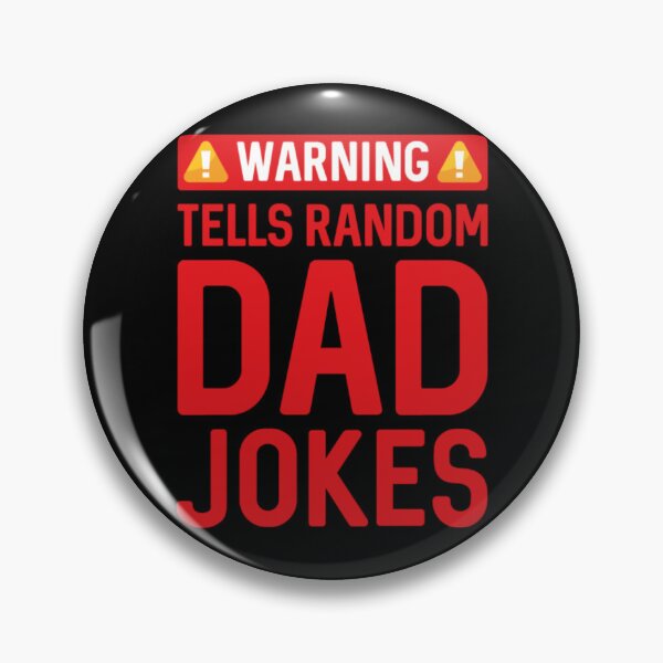 Item preview, Dad Jokes designed and sold by OptimumPins.