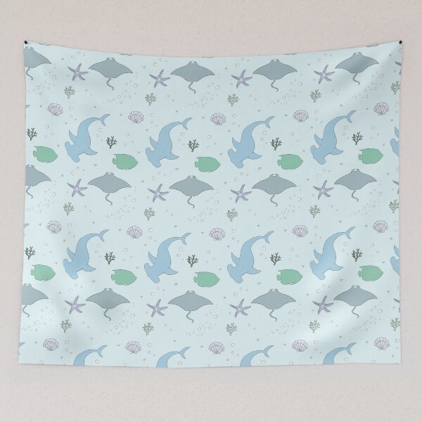 Item preview, Sea Life Pattern designed and sold by hannahlllttt.