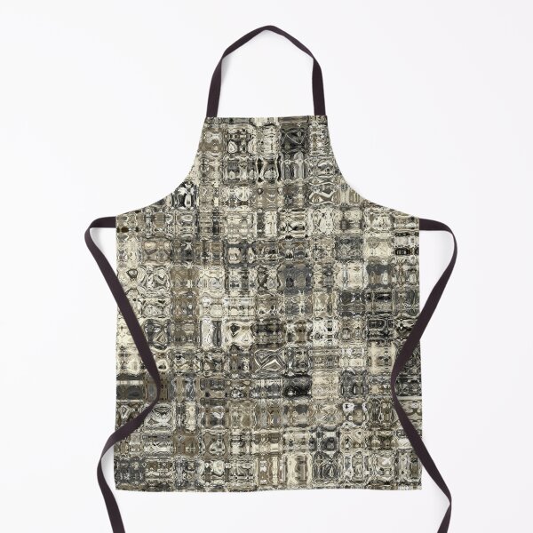 Item preview, Artistic and Creative Abstract Square and Tile Intricate Design Pattern in Beige designed and sold by Trevor Hirst.