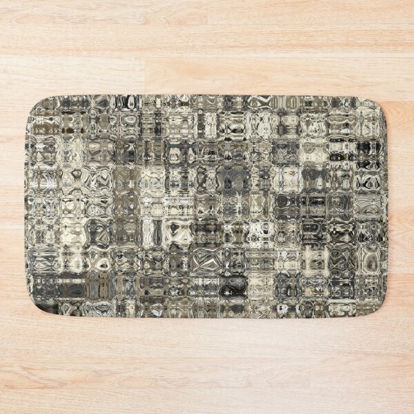 Item preview, Artistic and Creative Abstract Square and Tile Intricate Design Pattern in Beige designed and sold by Trevor Hirst.