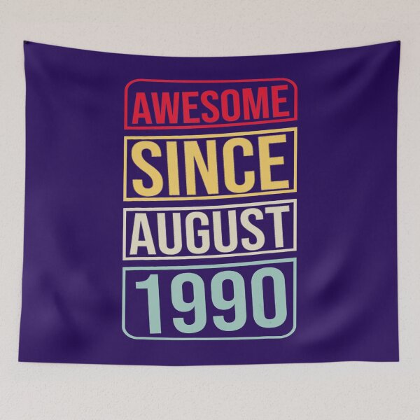 Item preview, 31st Birthday 31 Years Old Awesome Since August 1990 	 DM94509	 designed and sold by ighjsngci26.