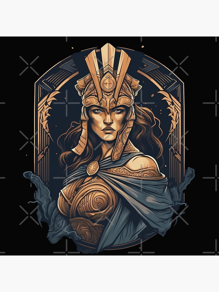 Athena the Goddess | Art Board Print