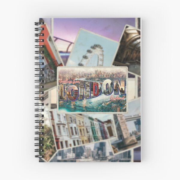 Item preview, Greetings from London in England vintage style retro souvenir designed and sold by DeveloperProp0.