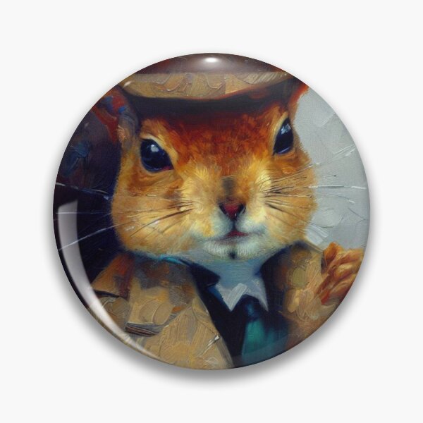Item preview, Squirrel Sherlock Holmes designed and sold by CrankyOldDude.