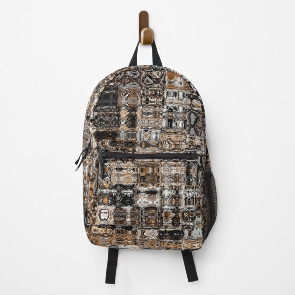 Item preview, Artistic and Creative Abstract Square and Tile Intricate Design Pattern in Brown designed and sold by Trevor Hirst.