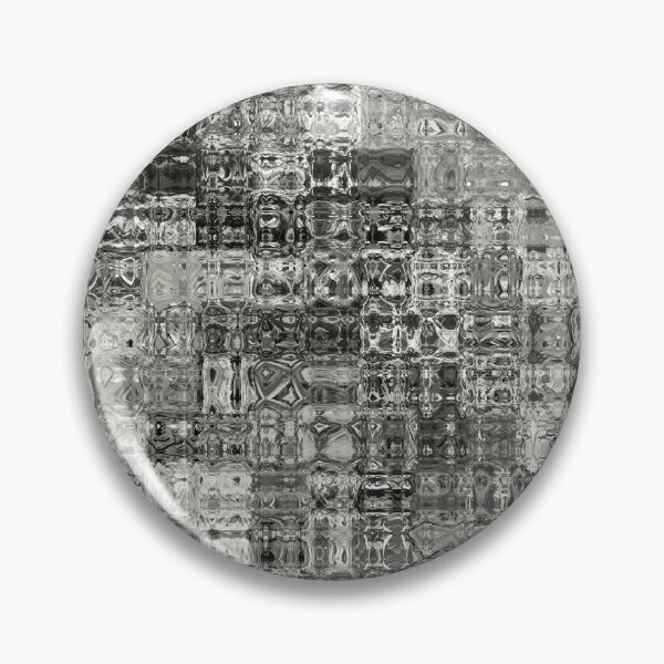 Item preview, Black and White Artistic and Creative Abstract Square and Tile Intricate Design Pattern designed and sold by Trevor Hirst.
