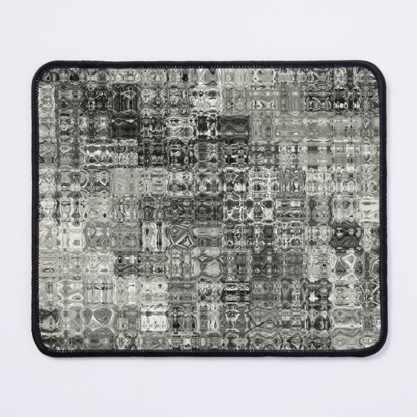 Item preview, Black and White Artistic and Creative Abstract Square and Tile Intricate Design Pattern designed and sold by Trevor Hirst.