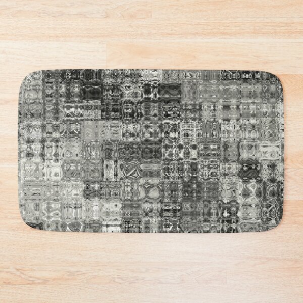 Item preview, Black and White Artistic and Creative Abstract Square and Tile Intricate Design Pattern designed and sold by Trevor Hirst.