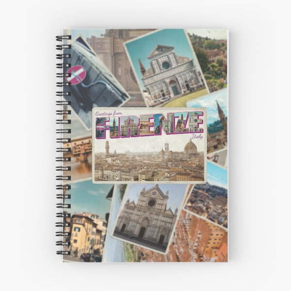 Artikelvorschau, Grüße aus Florenz in Italien Vintage-Stil Retro-Souvenir entworfen und verkauft von DeveloperProp0.