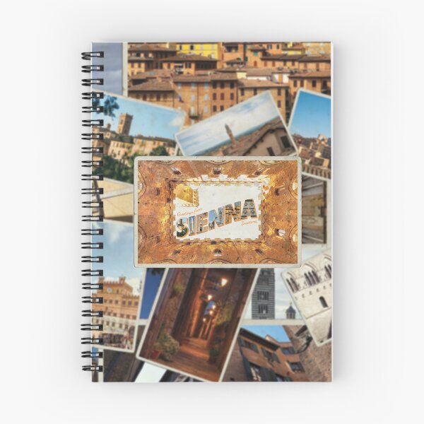 Item preview, Greetings from Sienna Tuscany Italy Vintage style retro souvenir designed and sold by DeveloperProp0.