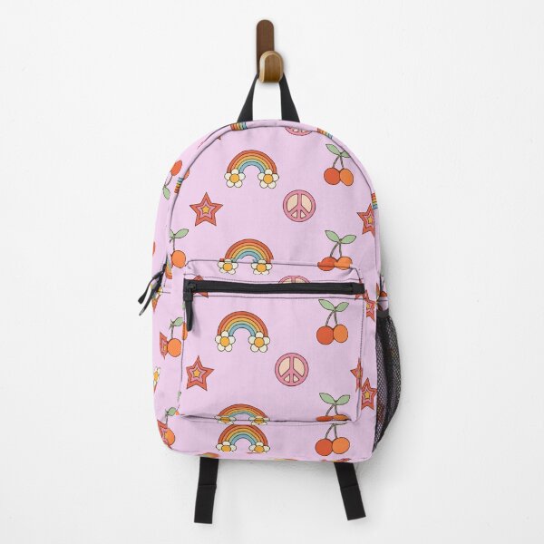 Item preview, Peace Star Cherry Rainbow pattern designed and sold by InkStation24.
