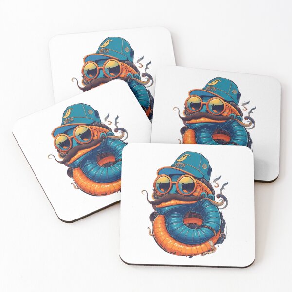 Item preview, You're A Worm With A Mustache Sticker designed and sold by Robert-bh.