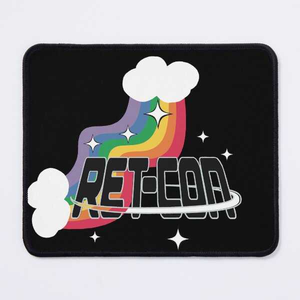 Item preview, Logo Ret-Con Rainbow con nubes designed and sold by Ret-Con.