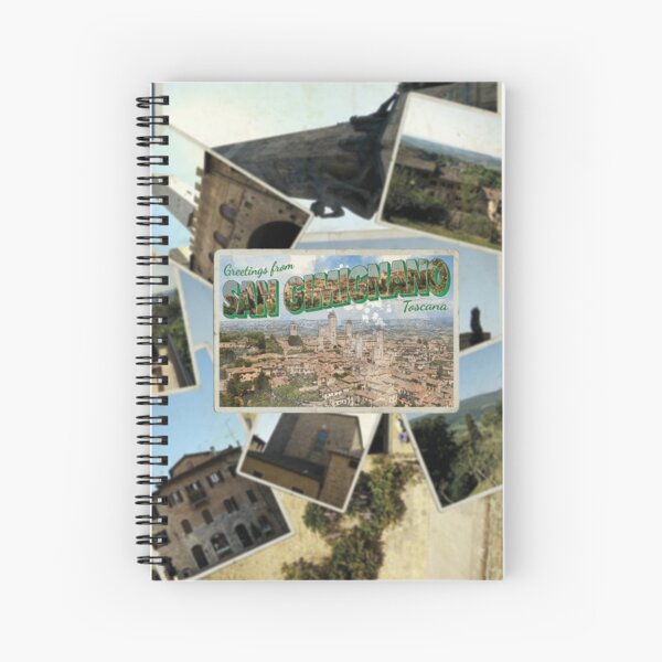 Item preview, Saludos desde San Gimignano Recuerdo retro de estilo vintage designed and sold by DeveloperProp0.