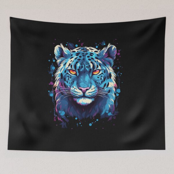 Item preview, Snow Leopard Illustration designed and sold by Metin Ozer.