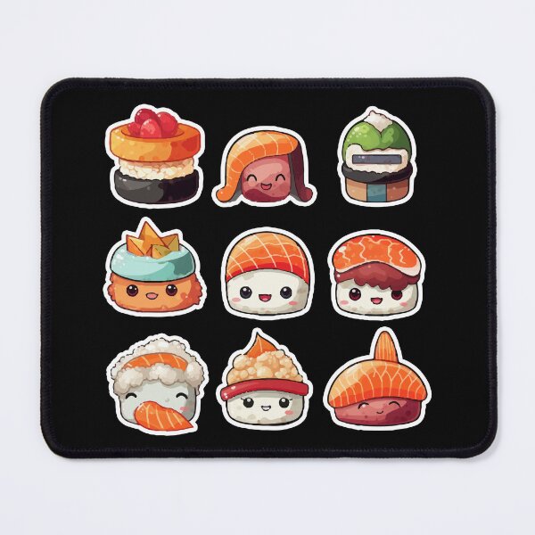 Item preview, Happy Sushi - Your favorite Japanese dish designed and sold by Cartoon Island.