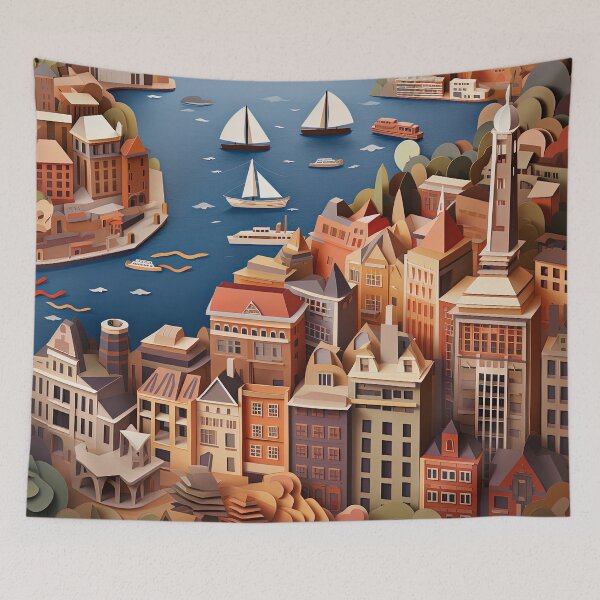 Item preview, Sydney Australia Illustration designed and sold by Juliascutecornr.