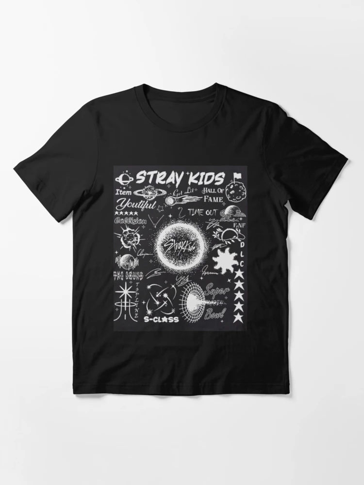 Stray Kids song titles s class 5 star album poster logo skz kpop  Art  Print for Sale by Kpop-Noona