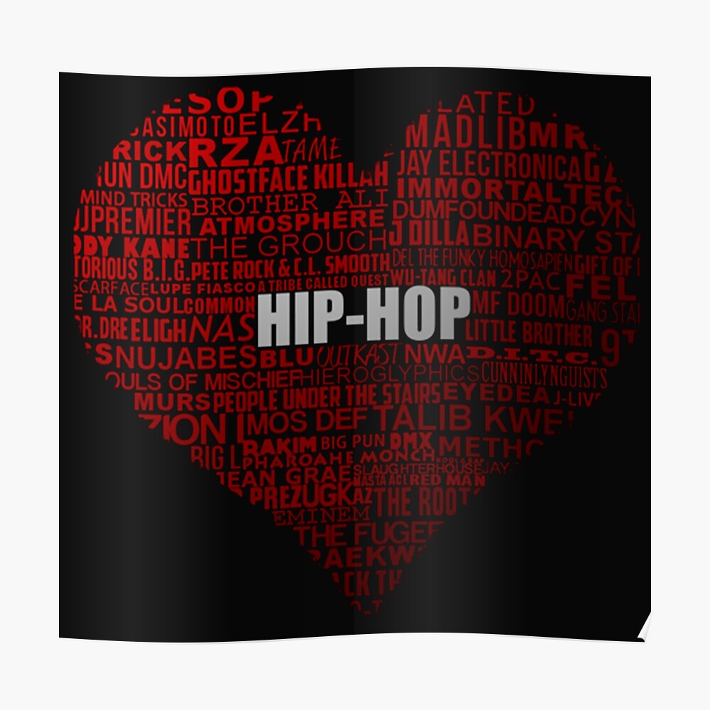 Golden Age Love Of Hip Hop Poster By Northernsoulz Redbubble