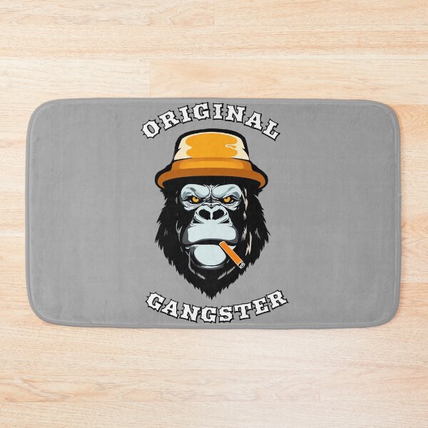Item preview, Gorilla gangster - (design with transparent background) designed and sold by Gothicpower.
