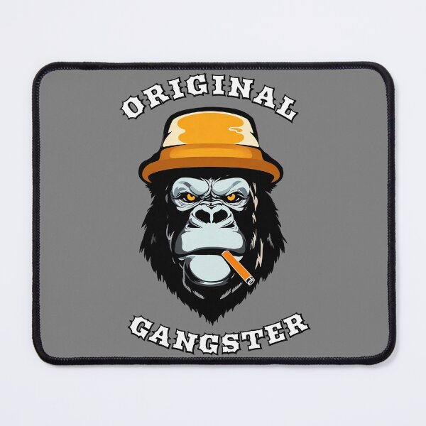 Item preview, Gorilla gangster - (design with transparent background) designed and sold by Gothicpower.