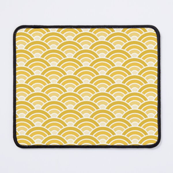 Item preview, Seigaiha Pattern. Gold Yellow color designed and sold by Aetherier.