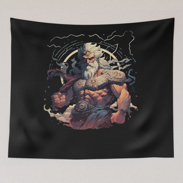 Item preview, Zeus Illustration designed and sold by Metin Ozer.