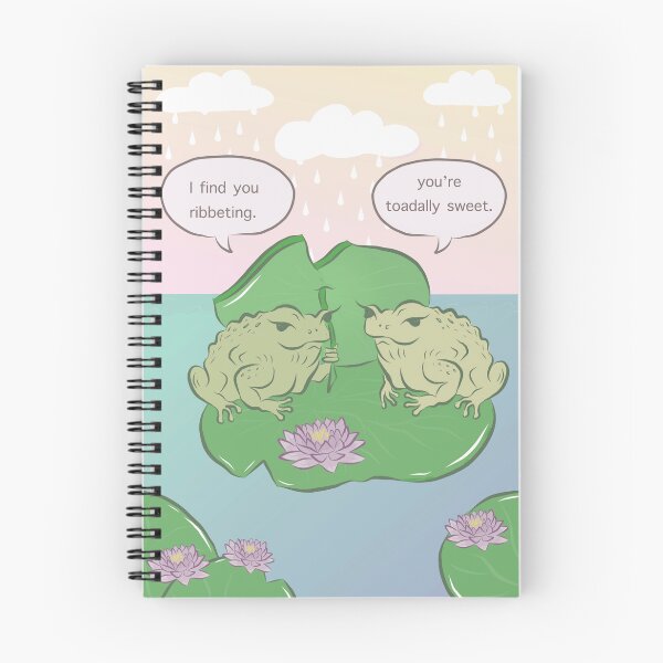 Item preview, Frog Toad Pun Punny Friends designed and sold by shopcosmiclatte.