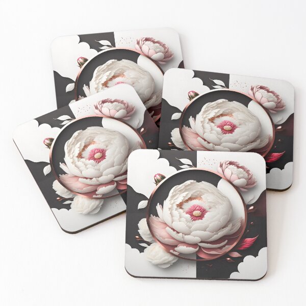 Item preview, "Peonies" digital art designed and sold by arcticcayman.