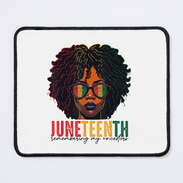 Item preview, Juneteenth Remembering My Ancestors Loc'd Hair Women Girls T-Shirt designed and sold by MAARRCI.