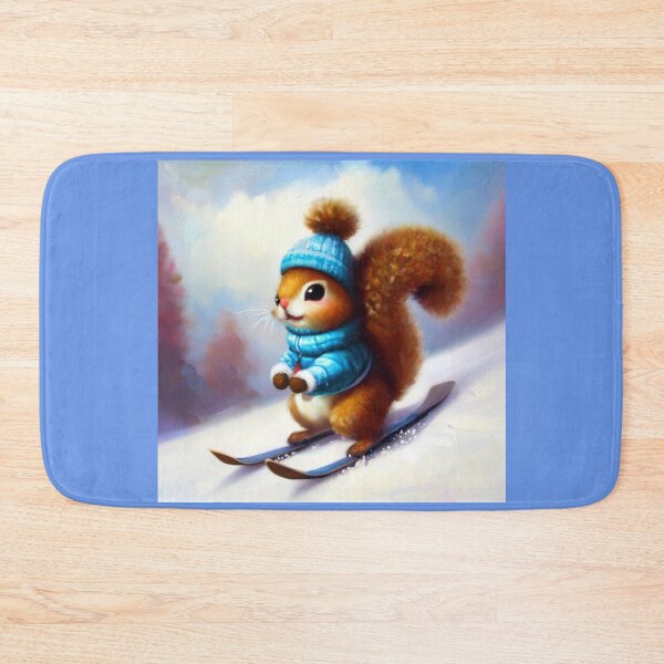 Item preview, Squirrel Skiing designed and sold by CrankyOldDude.
