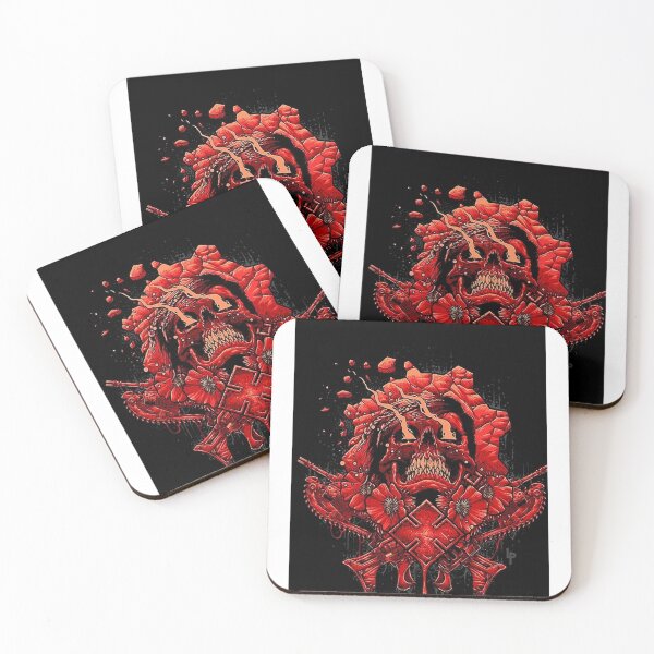 Item preview, gears 5 kait omen skull designed and sold by ModeFransien.