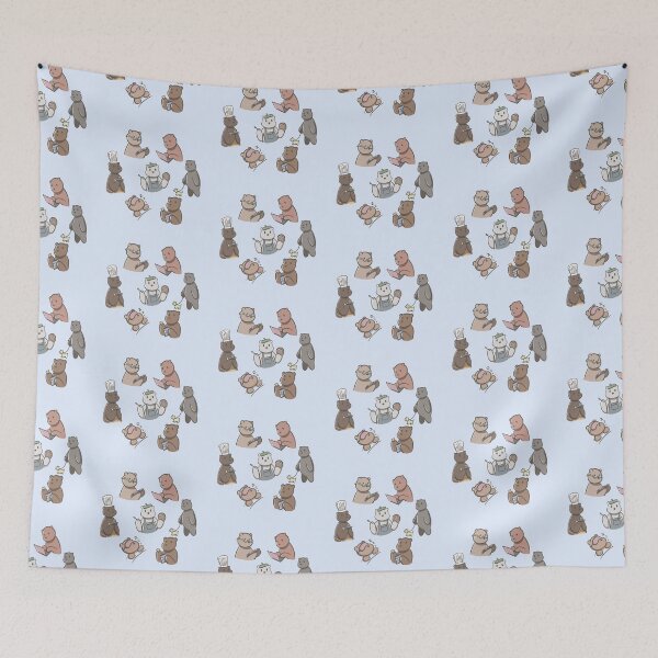 Item preview, Bears doing things designed and sold by fuzzy frog socks.