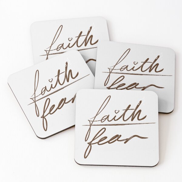 Item preview, Faith over Fear elegant designed and sold by hannaPsalm56-8.