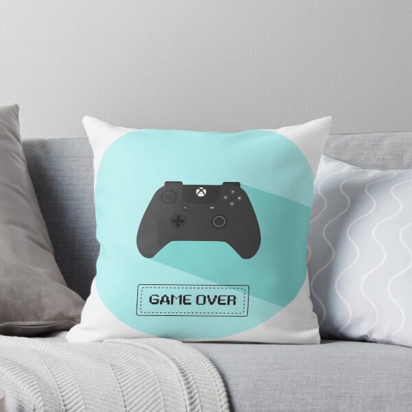 Item preview, Game On with Xbox Controller and Game Over Slogan Sticker and T-Shirt designed and sold by EyeCandyCorner.
