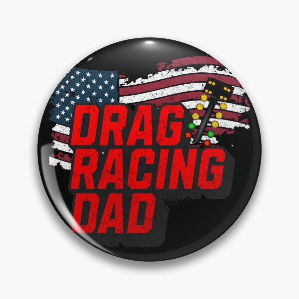 Item preview, Drag Racing Dad USA American Flag Drag Racer Race Track Fathers Day Merica  designed and sold by CarantinedChaos.