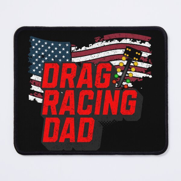 Item preview, Drag Racing Dad USA American Flag Drag Racer Race Track Fathers Day Merica  designed and sold by CarantinedChaos.