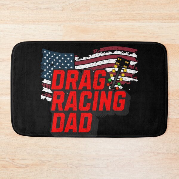 Item preview, Drag Racing Dad USA American Flag Drag Racer Race Track Fathers Day Merica  designed and sold by CarantinedChaos.