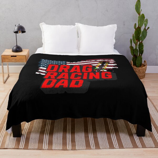 Item preview, Drag Racing Dad USA American Flag Drag Racer Race Track Fathers Day Merica  designed and sold by CarantinedChaos.