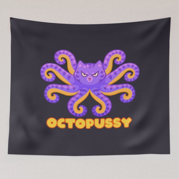 Item preview, Octopussy - Cat Octopus Creature Pun Funny Meme designed and sold by Chonkitty.