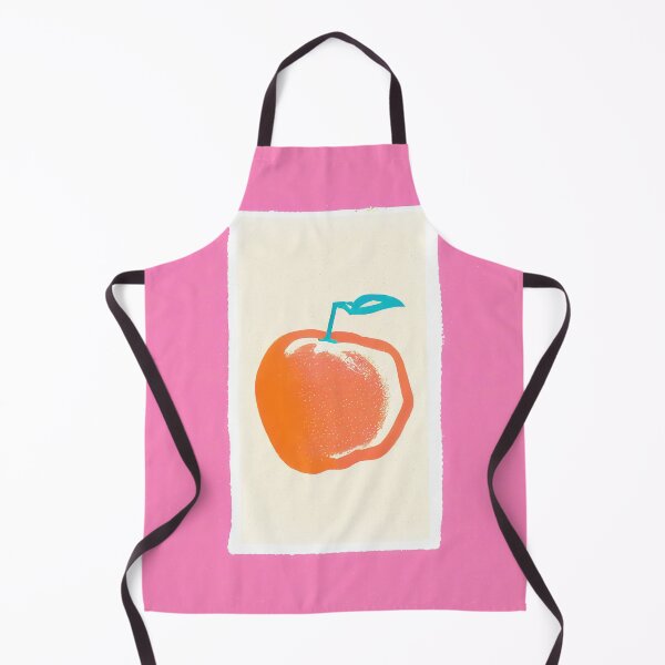 Item preview, Nectarine Summer Retro Poster Bedrooms designed and sold by PinkNomad.