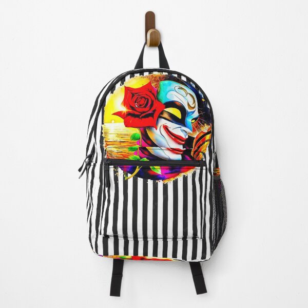 Item preview, Street Art Jocker flowers and stripes designed and sold by NEUMANN ArtWear Boutique.